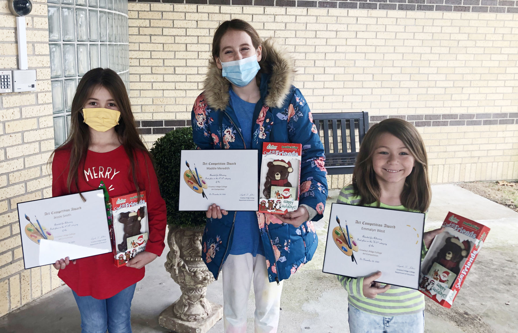 Winning artists at CRA